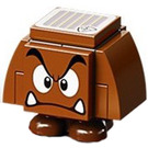 LEGO Goomba med Angry Ansikte Minifigur