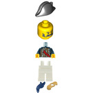 LEGO Governor Tierney avec Dark Bleu Plume Figurine
