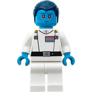 LEGO Grand Admiral Thrawn con Celeste oscuro Skin Minifigura