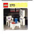 LEGO Grandfather Clock, Chair and Table 270-2 Byggeinstruksjoner