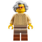 LEGO Grandmother - Tostado Jersey Minifigura