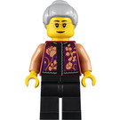 LEGO Grandmother with Floral Shirt Minifigure