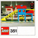 LEGO Gravel Depot Set 351 Instructions