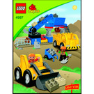 LEGO Gravel Pit 4987 Instruktioner