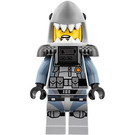 LEGO Great Vit Haj Army Thug med Airtanks Minifigur