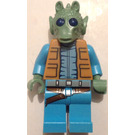 LEGO Greedo jossa Hiekanvihreä Skin ja Lonkat Vyö Minihahmo