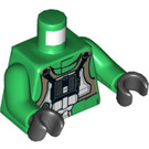 LEGO Groen A-Vleugel Piloot met Groen Jumpsuit Minifiguur Torso (973 / 76382)