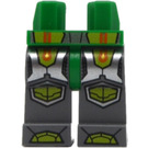 LEGO Groen Aaron - No Klem Aan Rug (70325) Minifigure Heupen en benen (3815 / 23775)