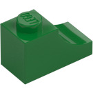 LEGO Zelená Klenba 1 x 2 Převrácený (78666)