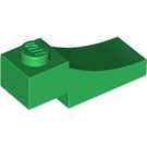 LEGO Green Arch 1 x 3 Inverted (70681)