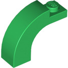 LEGO Green Arch 1 x 3 x 2 with Curved Top (6005 / 92903)