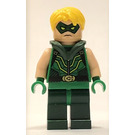 LEGO Green Arrow with Hair Minifigure