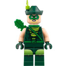 LEGO Grön Pil med Hatt Minifigur