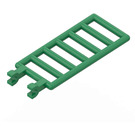 LEGO Groen Staaf 7 x 3 met Dubbele Clips (5630 / 6020)