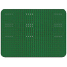 LEGO Green Baseplate 24 x 32 with Dots Pattern from Set 149 with Rounded Corners (10)