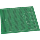 LEGO Green Baseplate 48 x 48 with Playing Field (4186)