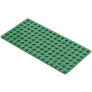 LEGO Green Baseplate 8 x 16 (3865)