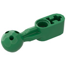 LEGO Green Beam 2 with Straight Ball Joint (6 Holes in Ball) (67697)