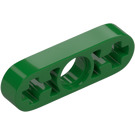 LEGO Green Beam 3 x 0.5 Thin with Axle Holes (6632 / 65123)