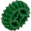 LEGO Green Bevel Gear with 20 Teeth Unreinforced (32269)