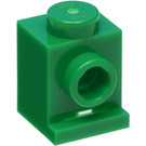 LEGO Grün Backstein 1 x 1 mit Scheinwerfer und Slot (4070 / 30069)