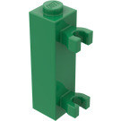 LEGO Grün Backstein 1 x 1 x 3 mit Vertikale Clips (Solider Bolzen) (60583)