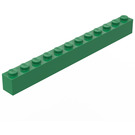 LEGO Grön Kloss 1 x 12 (6112)