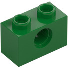 LEGO Green Brick 1 x 2 with Hole (3700)