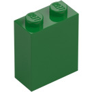 LEGO Vihreä Palikka 1 x 2 x 2 sisäisellä nupinpidikkeellä (3245)