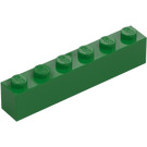 LEGO Vert Brique 1 x 6 (3009 / 30611)