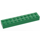 LEGO Grön Kloss 2 x 10 (3006 / 92538)