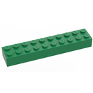 LEGO Vert Brique 2 x 10 (3006 / 92538)