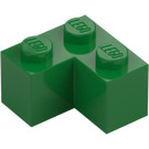 LEGO Groen Steen 2 x 2 Hoek (2357)