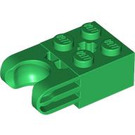 LEGO Green Brick 2 x 2 with Ball Joint Socket (67696)