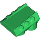 LEGO Green Brick 2 x 2 with Flanges and Pistons (30603)