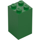 LEGO Zielony Cegła 2 x 2 x 3 (30145)