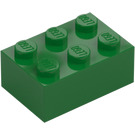 LEGO Vihreä Palikka 2 x 3 (3002)