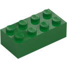 LEGO Zielony Cegła 2 x 4 (3001 / 72841)