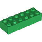 LEGO Groen Steen 2 x 6 (2456 / 44237)