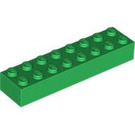 LEGO Green Brick 2 x 8 (3007 / 93888)