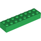LEGO Grün Backstein 2 x 8 (3007 / 93888)