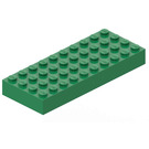 LEGO Grønn Kloss 4 x 10 (6212)