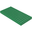 LEGO Green Brick 8 x 16 (4204 / 44041)