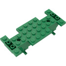 LEGO Groen Auto Basis 4 x 10 x 1 2/3 (30235)