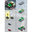 LEGO Green Car Set 4300 Instructions