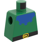 LEGO Groen Kasteel Torso zonder armen (973)