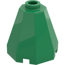 LEGO Green Cone 2 x 2 x 1.3 Octagonal (6039)