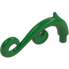 LEGO Green Curved Branch with Thorns (28870)