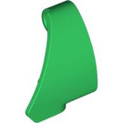 LEGO Green Curved Panel 3 x 3 x 2 Right (2403)