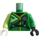 LEGO Green Digi Lloyd Torso (973)